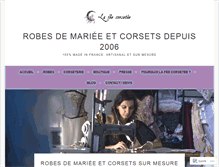 Tablet Screenshot of fee-corsetee.com